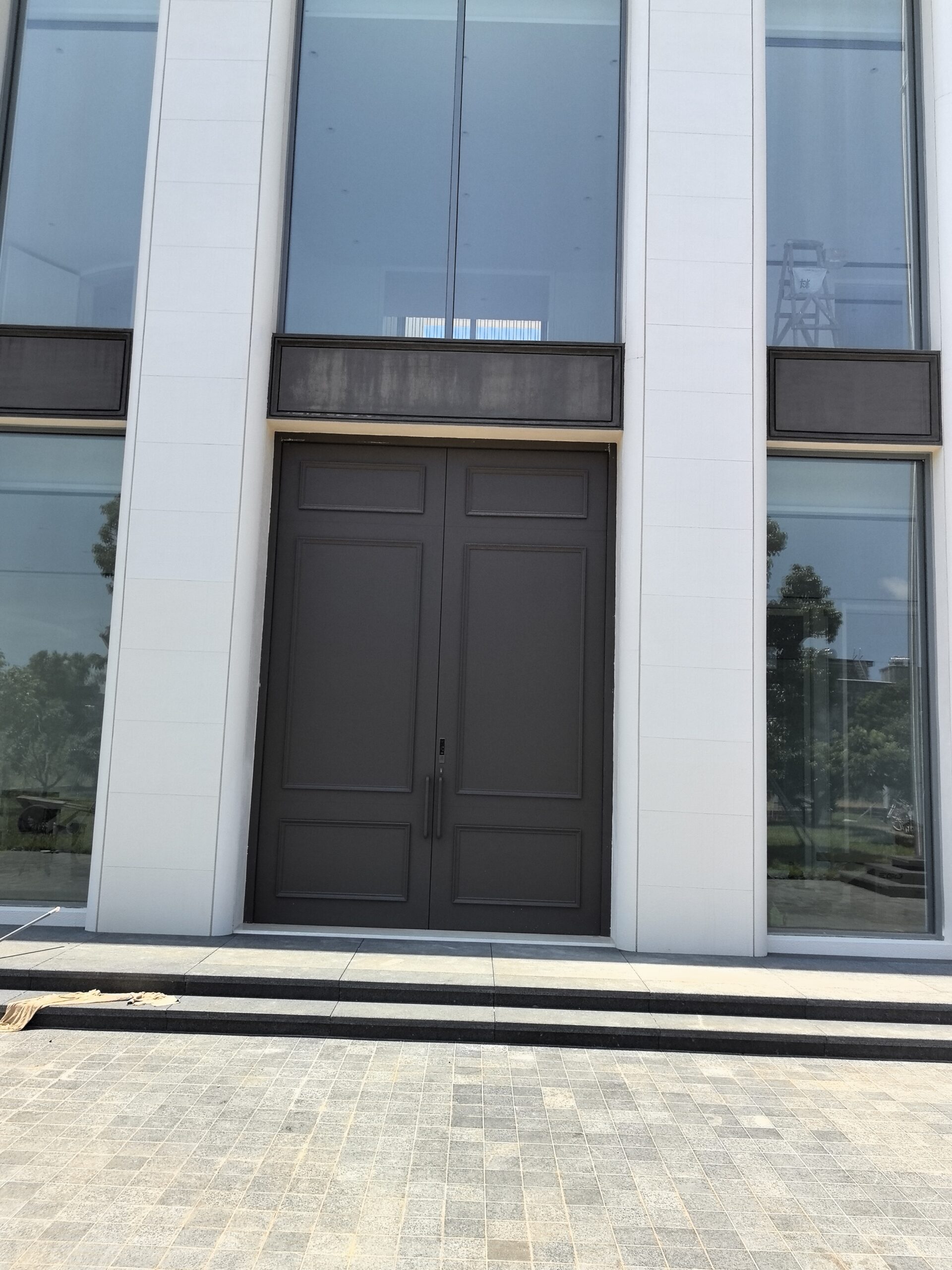 Custom Oversized Double Exterior Entry Door 3x4m Scaled