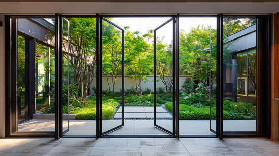 Los Angeles Modern Luxury Villa Entry Door
