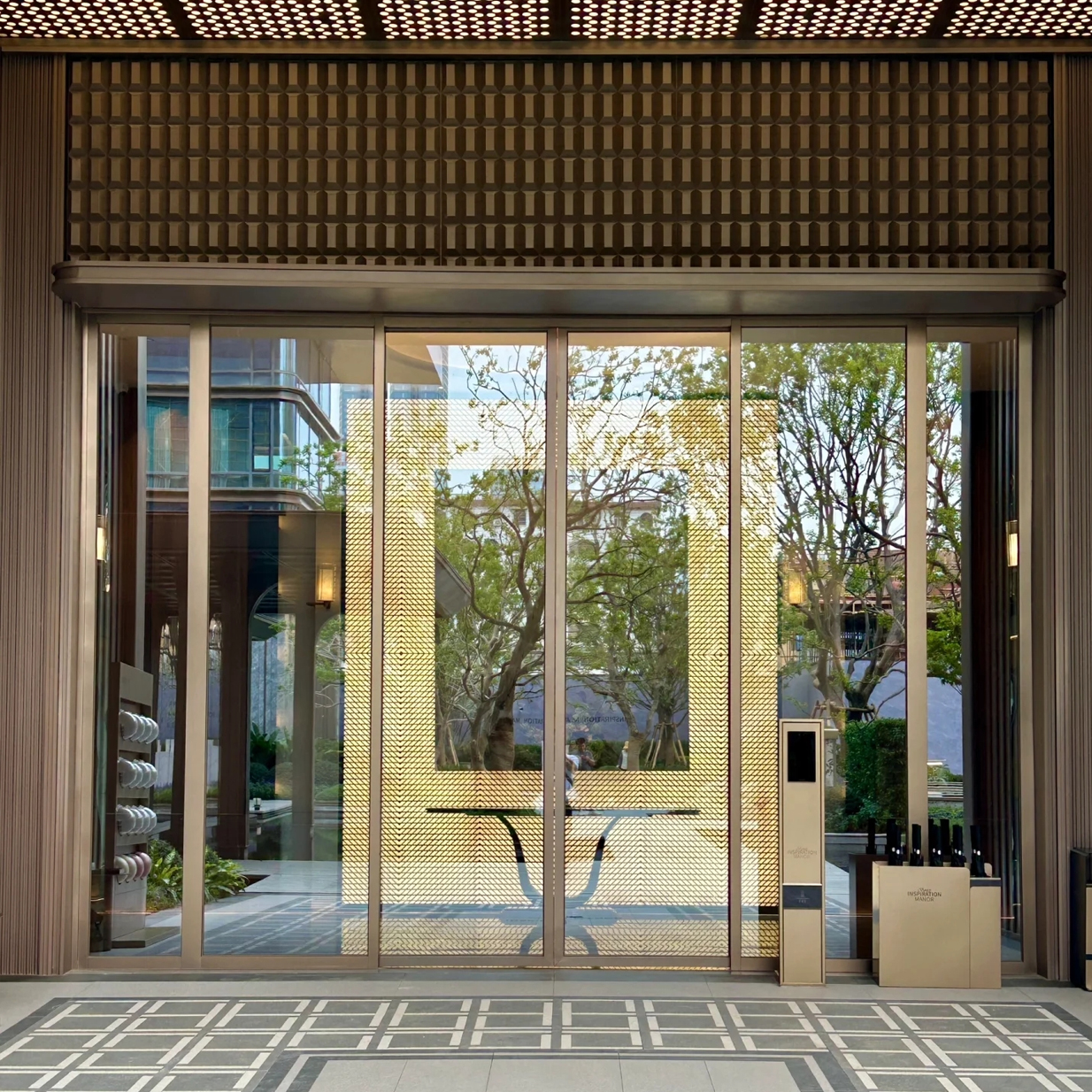 Luxury Residential Villa Automatic Patio Door