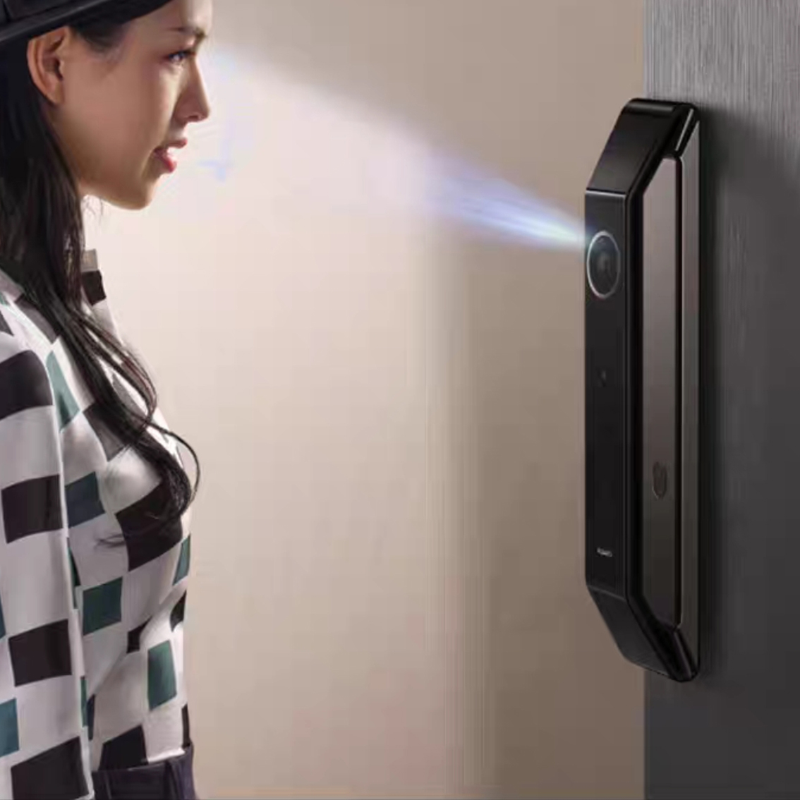 Smart Security Lock Integration for Modern Pivot Doors